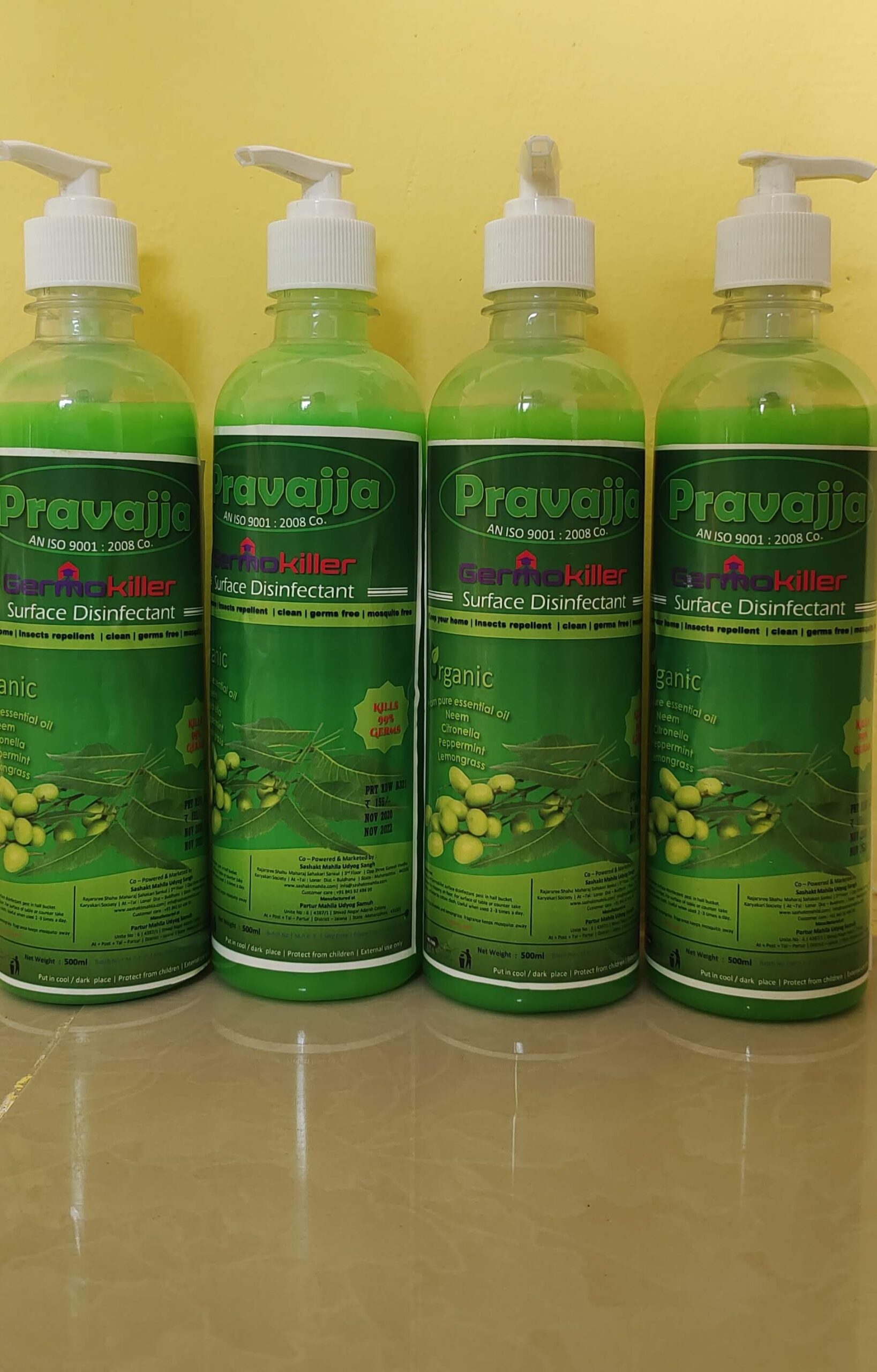 Disinfectant liquid